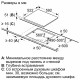 Индукционная варочная поверхность Bosch PIE631HB1E черный