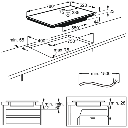 Варочная поверхность Electrolux EIV835