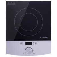 Настольная плита HYUNDAI HYC-0102 серебро индукционная 