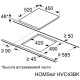 Варочная поверхность HOMSair HVС43BK