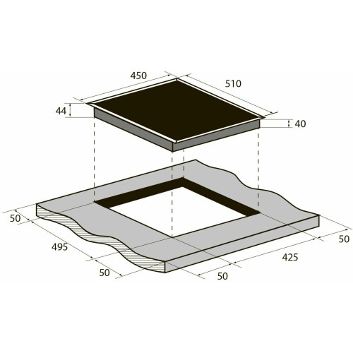 Варочная поверхность ZUGEL ZEH452B