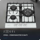 Варочная панель ZUGEL ZGH451W белая