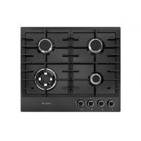 Газовая варочная поверхность Gefest ПВГ 1214-01 К3 черный глянец