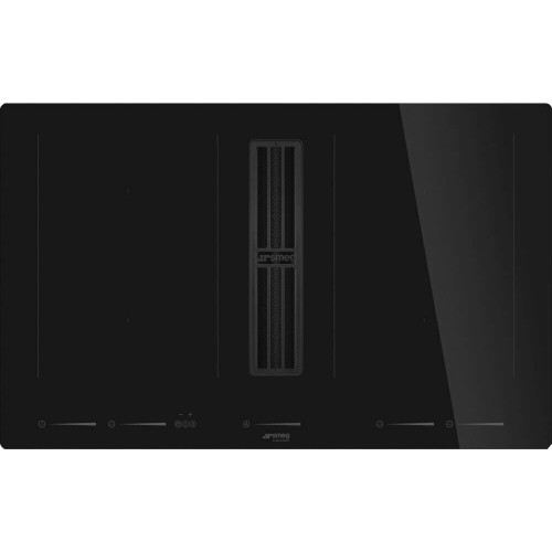 Варочная поверхность со встроенной вытяжкой Smeg HOBD682D2