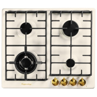 Варочная поверхность Kuppersberg FV6TGRZ C Bronze бежевый/бронза