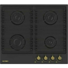 Варочная поверхность NORDEN Antique 64G MBL RUSTIC матовый черный