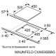 Варочная поверхность MAUNFELD CVI453SBWH