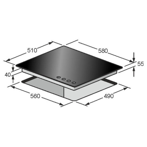 Варочная поверхность Kaiser KCG 6383 Turbo