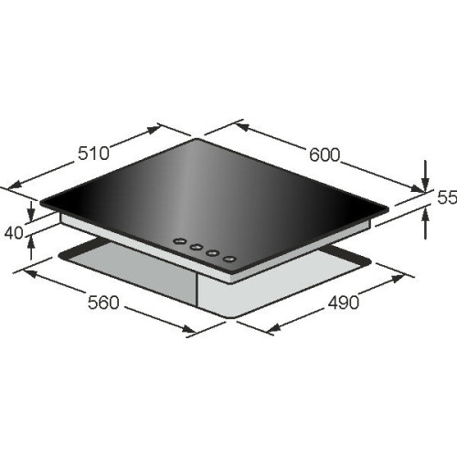 Варочная поверхность Kaiser KCG 6394 Turbo Romb