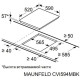 Варочная поверхность MAUNFELD CVI594MBK2