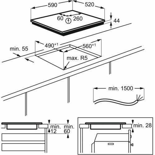 Варочная поверхность Electrolux LIR60433B 