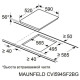 Варочная поверхность MAUNFELD CVI594SF2BG