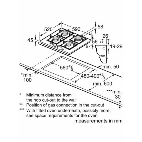 Варочная поверхность BOSCH PPP6A6I40R черная