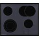 Варочная поверхность KUPPERSBERG ESO 629 F черный с серой графикой