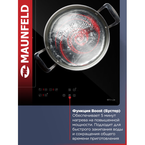 Варочная поверхность MAUNFELD CVI593BBK Inverter
