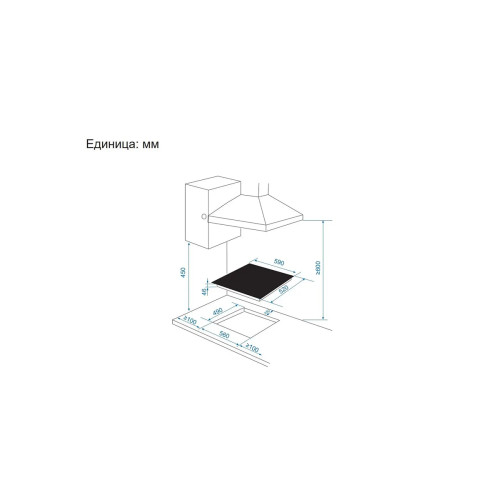 Варочная поверхность Candy CHXC64TDAB