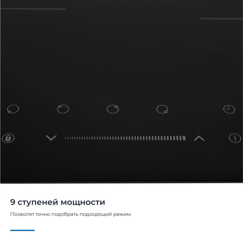 Варочная поверхность ZUGEL ZIH604B черная