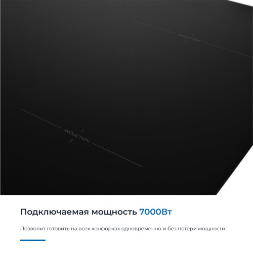 Варочная поверхность ZUGEL ZIH604B черная
