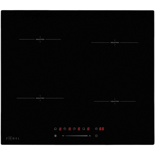 Варочная поверхность ZUGEL ZIH604B черная