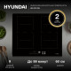 Варочная поверхность Hyundai HHI 6781 BG 
