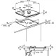 Варочная поверхность AEG HKB64420NB
