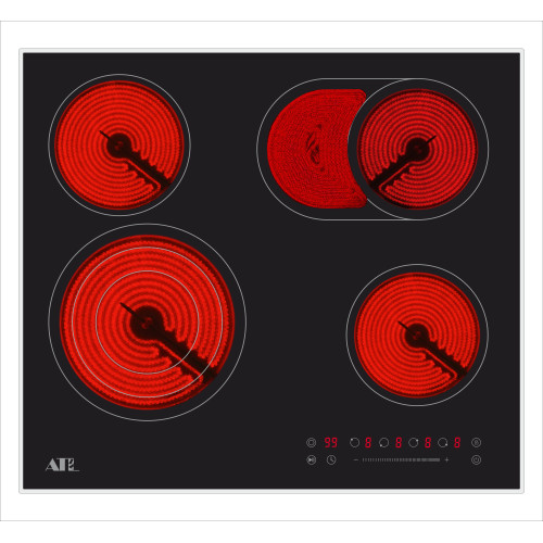Варочная поверхность Atlan 5 KRO 642 TOD AL BK