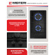Варочная поверхность MEFERI MGH302BK Glass Light