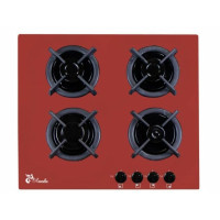 Варочная поверхность ЛЫСЬВА GR0460G00 (ПГВ 43 К) красный