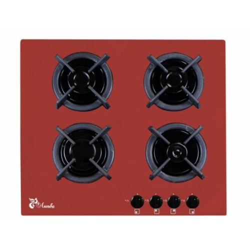 Варочная поверхность ЛЫСЬВА GR0460G00 (ПГВ 43 К) красный