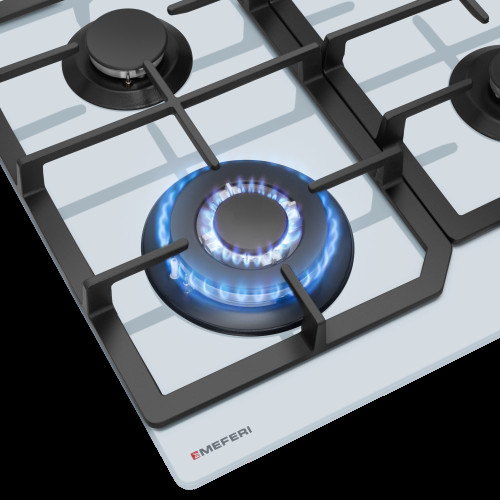 Варочная поверхность MEFERI MGH604WH Glass Comfort