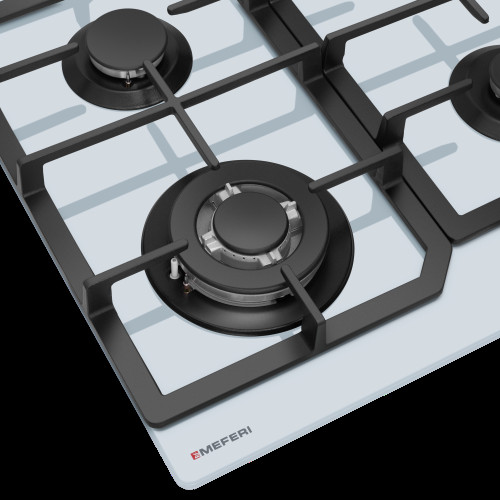 Варочная поверхность MEFERI MGH604WH Glass Comfort