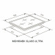 Варочная поверхность Meferi MGH604BK Glass Ultra