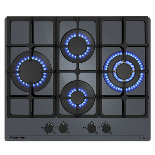 Варочная поверхность Meferi MGH604GR Glass Ultra