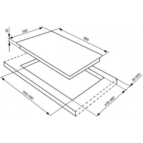 Варочная поверхность SMEG SR775AO