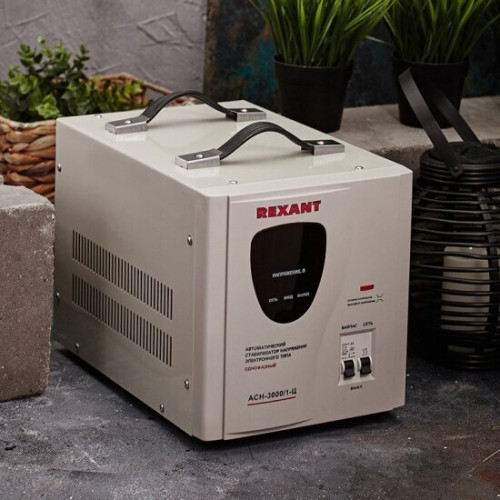 Стабилизатор напряжения Rexant AСН-3 000/1-Ц