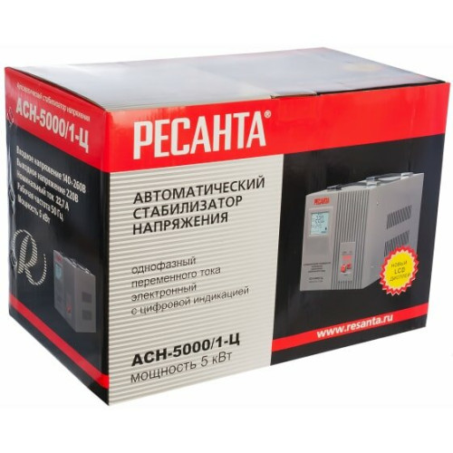 Стабилизатор напряжения Rexant AСН-5 000/1-Ц