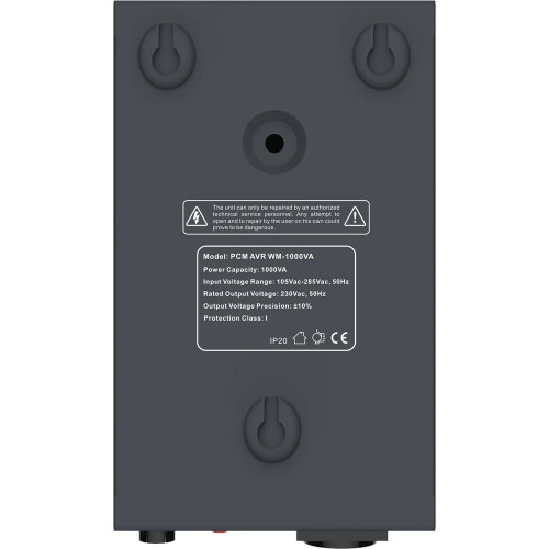 Стабилизатор Powercom WM-1000VA графитовый