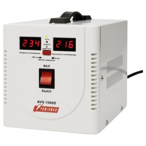 Стабилизатор Powerman AVS 1500D черный