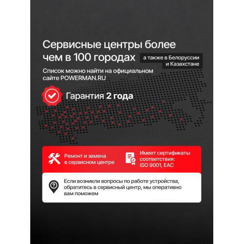 Стабилизатор Powerman AVS 1500 H