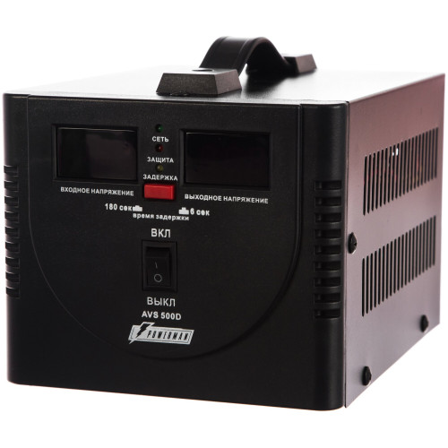 Стабилизатор Powerman AVS 500D черный 