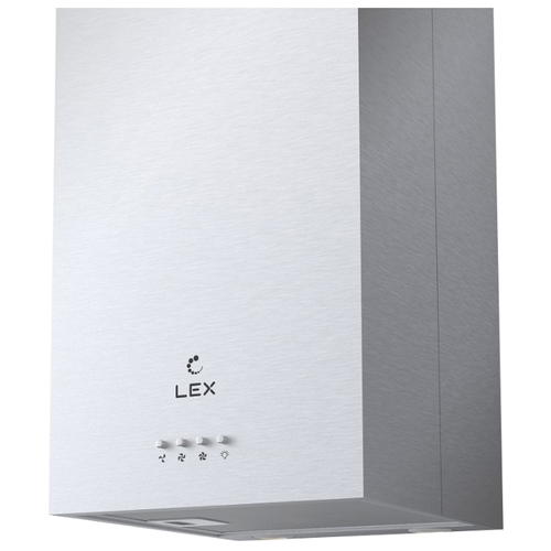 Вытяжка Lex Tubo Quattro Isola нержавеющая сталь