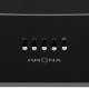 Вытяжка KRONA INGA 600 inox/black PB стекло