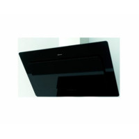 Вытяжка Galvamet Blade 60/F чёрное стекло/золото