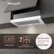 Вытяжка Weissgauff TEL 600 White Glass