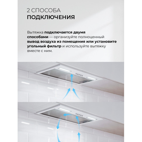 Вытяжка LEX HYPER 600 WH