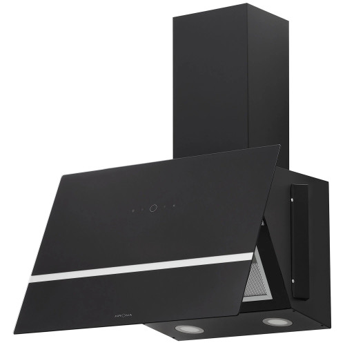 Вытяжка KRONA Bruna 600 S черный/серебристый 