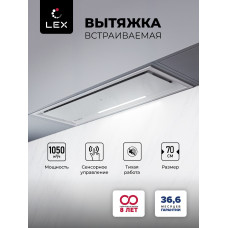 Вытяжка LEX HYPER 900 GS WH
