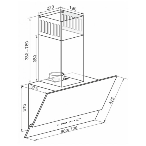Вытяжка Kaiser AT 6410 FR Eco