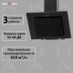 Вытяжка KRONA Vierkant 600 Black PB 
