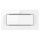 Вытяжка Weissgauff Blank 600 Touch White Glass